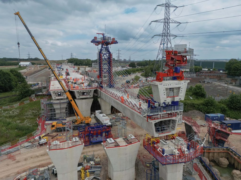 Chantier LGV HS2 Angleterre