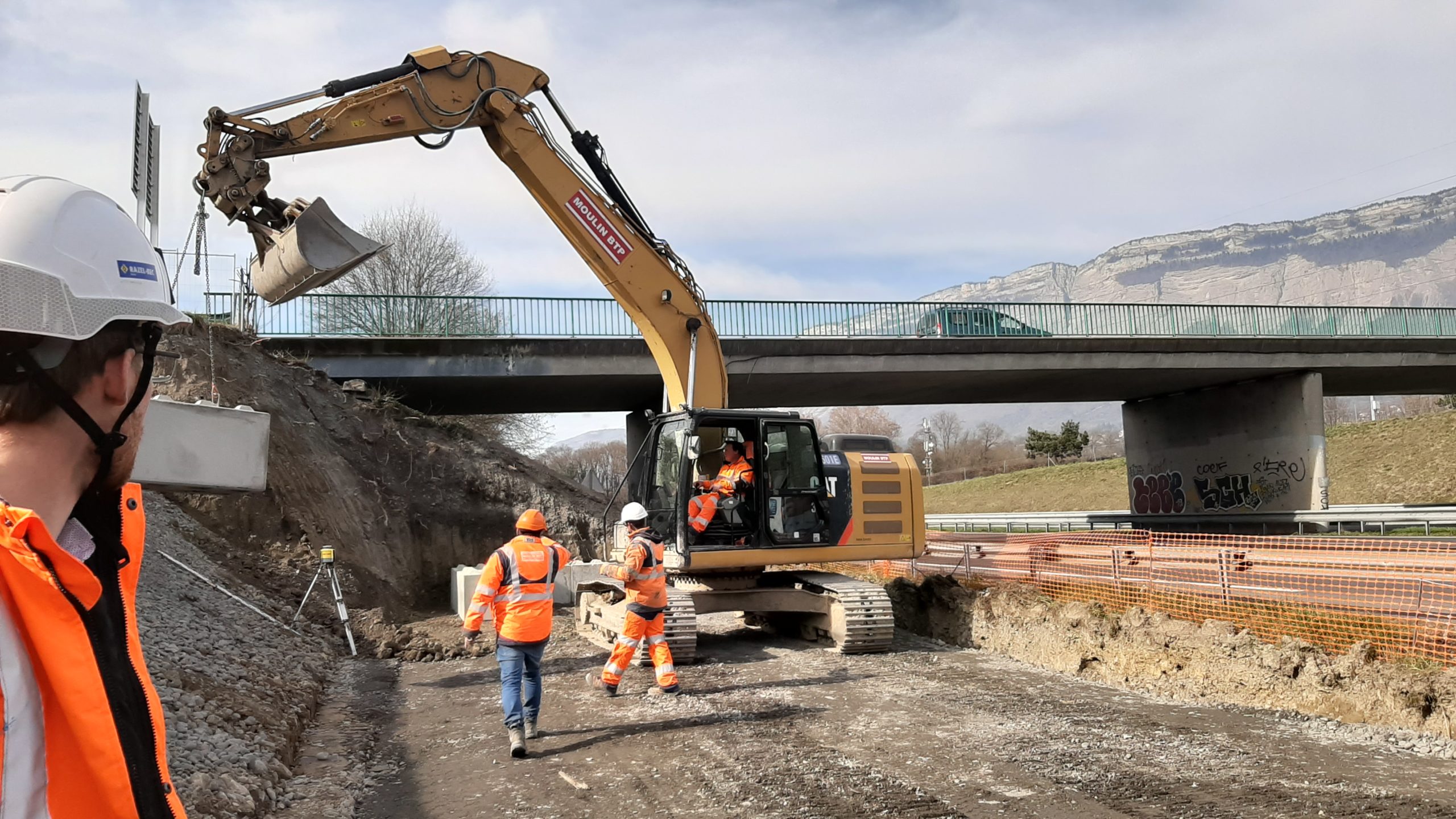 Photo suivi chantier PEM batie 1